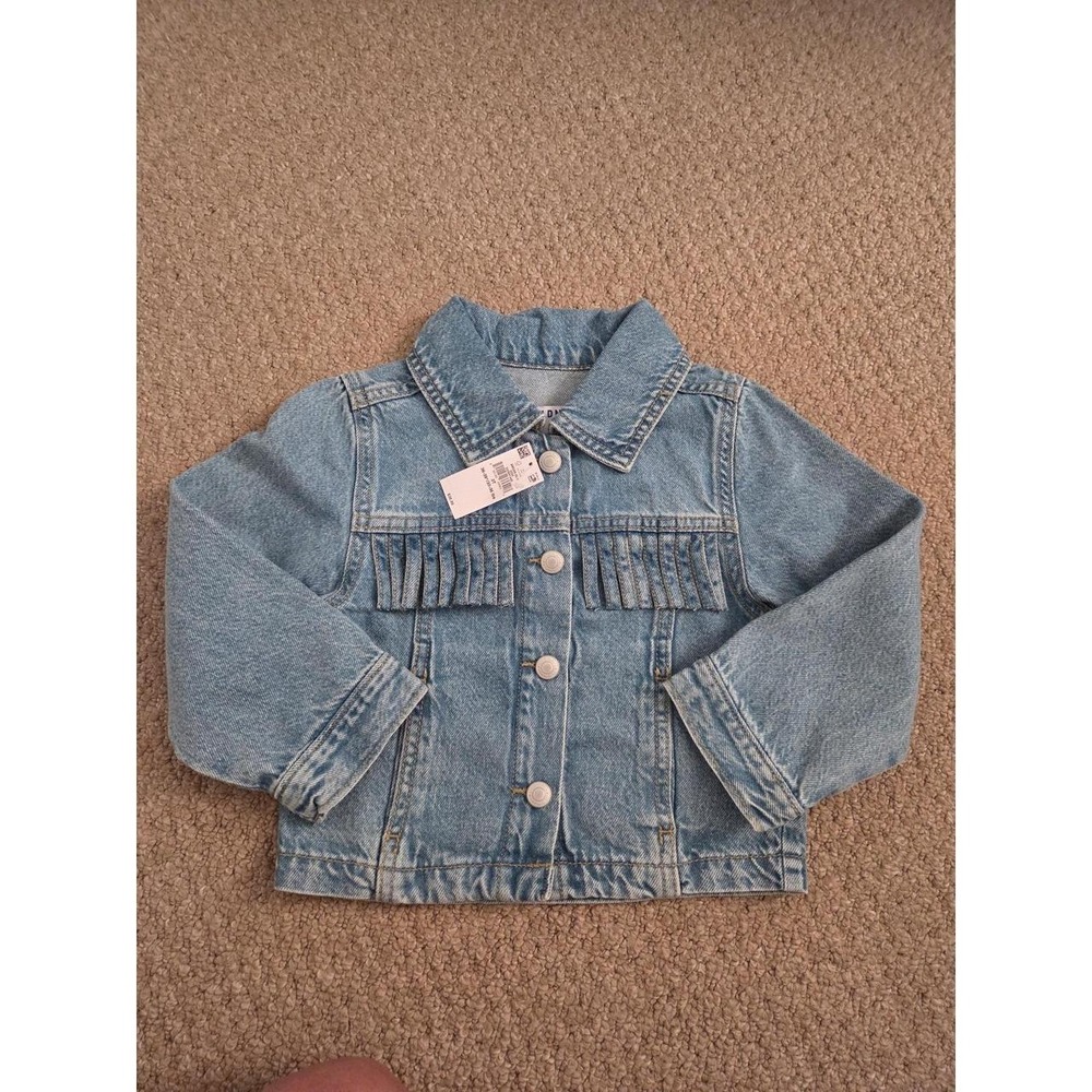 Old navy toddler girl western jean jacket 3t